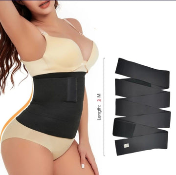 Faja cinturilla moldeadora ➕GRATIS Curso de jugos curativos para reducir medidas🔥