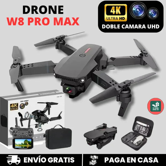 NUEVO DRONE  W8 PRO MAX 2025 CON INTELIGENCIA ARTIFICIAL - ES UNA SORPRESA