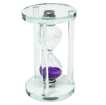 Reloj De Arena Decoraciòn Cristal Arena - Dale un Toque de Elegancia a tu Espacio