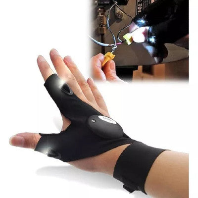 Guantes con linterna led - 🔦 ¡TEN TUS MANOS LIBRES Y LA LUZ DONDE MÁS LA NECESITAS!