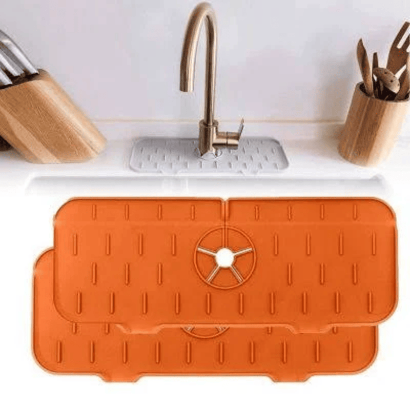 Alfombra Protectora Para Grifo En Silico - 🚿 ¡DI ADIÓS A LAS ENCIMERAS MOJADAS Y SUCIAS!