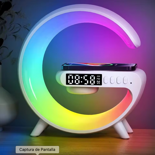LAMPARA SMART G63 - 🌈✨ La Lámpara Inteligente 5 en 1 que Está Revolucionando los Dormitorios