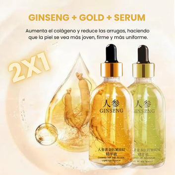 Sérum de Ginseng Biaoquan 2X1 - Tu Secreto para una Piel Radiante, Firme y Rejuvenecida 🌿