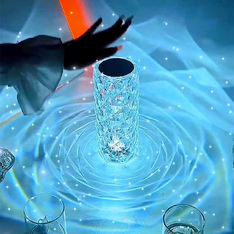 LAMPARA DE CRISTAL 3D