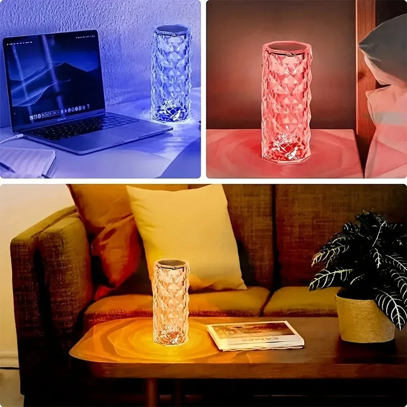 LAMPARA DE CRISTAL 3D