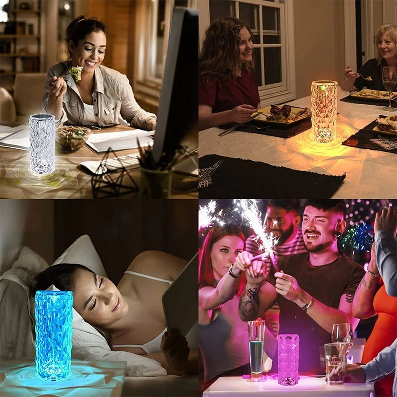 LAMPARA DE CRISTAL 3D