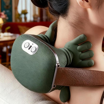 🌟 Masajeador de Cuello con Manos Térmico – Masajeador Biónico Portátil e Inalámbrico para Cuello y Espalda
